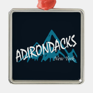 Adirondacks New York-bergen Julgransprydnad Metall