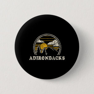 Adirondacks New York Ny T-Shirt Vintage Vandring M Knapp