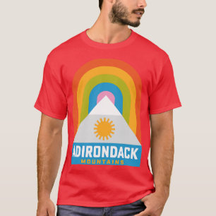 Adirondacks New York Regbow Hiking T Shirt