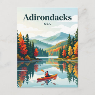 Adirondacks New York USA Vykort