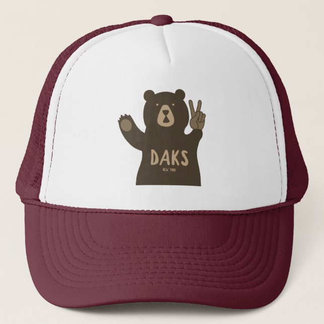 Adirondacks Peace Bear Keps (Framsida)