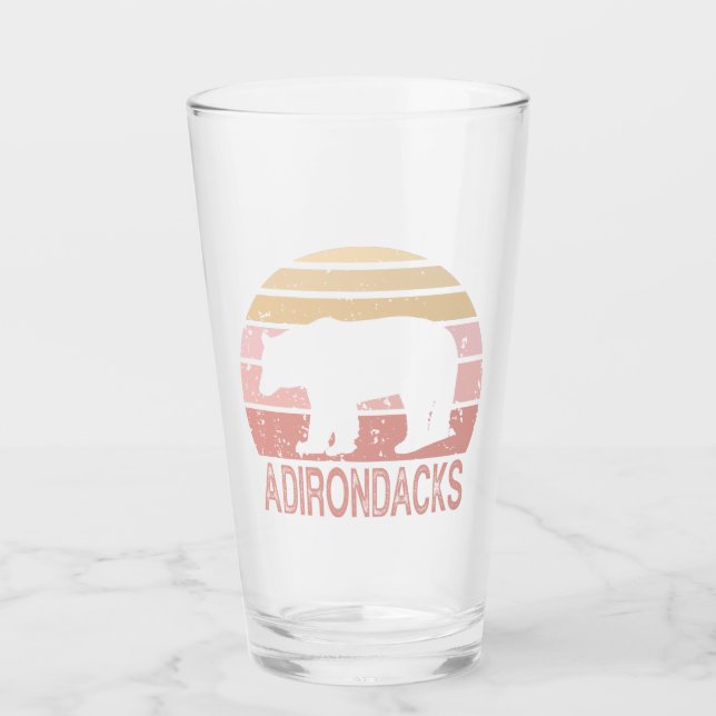 Adirondacks Retro Bear Glaskopp (Framsida)