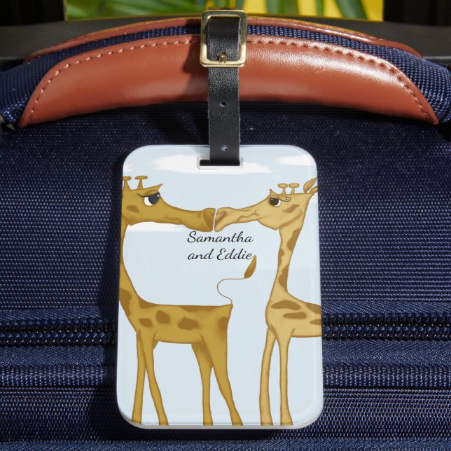 Aditable Giraffe Älskare Bagagebricka (Framsida Insitu 2)