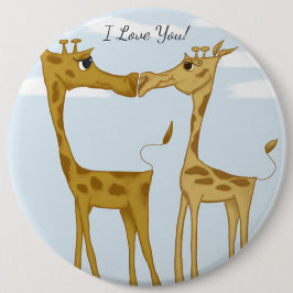 Aditable Giraffe Älskare Knapp