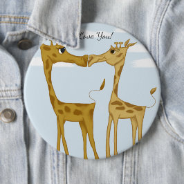 Aditable Giraffe Älskare Knapp