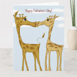 Aditable Giraffe Älskare Kort