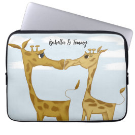 Aditable Giraffe Älskare Laptop Fodral