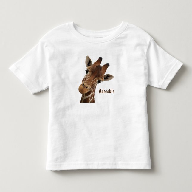 Aditable Giraffe T Shirt (Framsida)