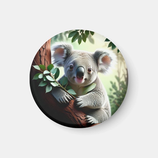 Aditable Koala Bear Magnet (Framsidan)