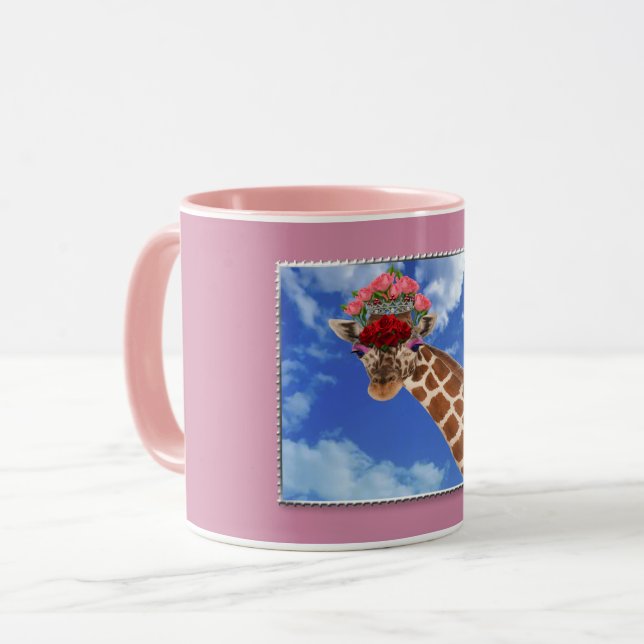 Aditable ’Missy Giraffe’ Mugg (Framsida vänster)
