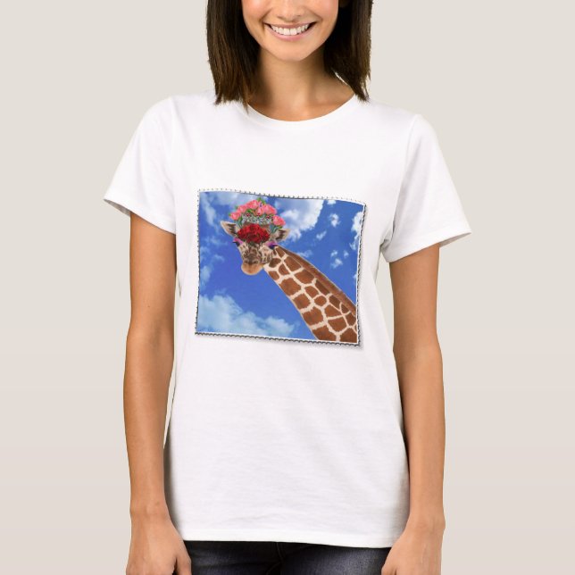 Aditable ’Missy Giraffe’ T Shirt (Framsida)