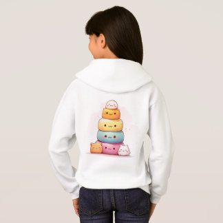 Aditable Mochi Stack Kids Hoodie T Shirt