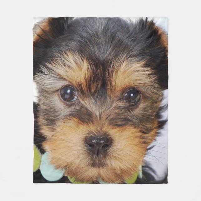 Aditable Yorkshire Terrier Fleecefilt (Framsidan)