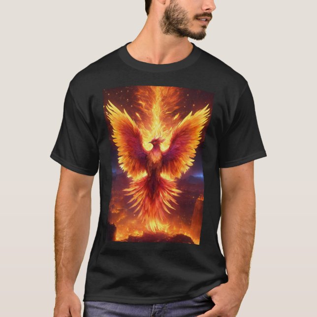 Adiva Mode Store: Phoenix-Inspired Mode, du T Shirt (Framsida)