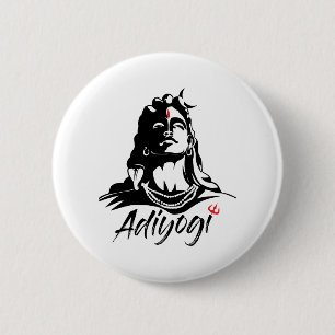 Adiyogi eller Adhi Yogi Shiva Mahadev hinduiska Knapp