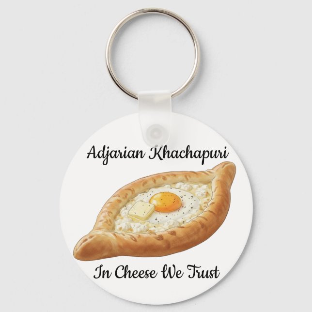 Adjarian Khachapuri  Nyckelring (Framsida)