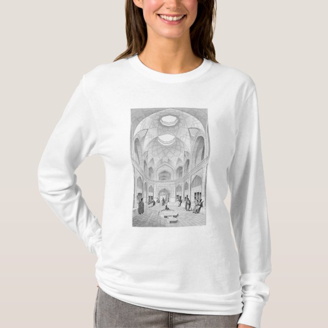 Adji Seid Hussein basar, i Kashan, från 'resa T Shirt (Framsida)