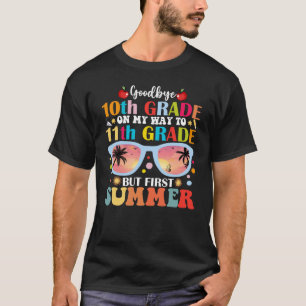 Adjö 10:e Klass-Hejen 11:e Klass-Hej-sommaren T Shirt