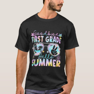 Adjö 1:a Klass Hej Sommaren första Klass i förra T Shirt