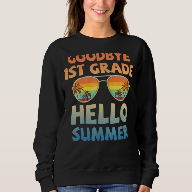 Adjö 1:a Klass Hej Sunglass I  T Shirt (Framsida)