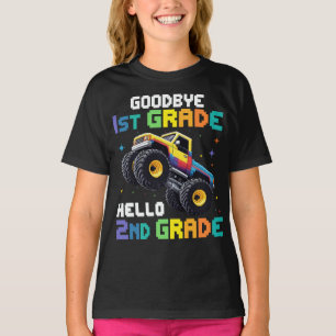 Adjö 1:a Klass Studenten-monster Lastbil T Shirt