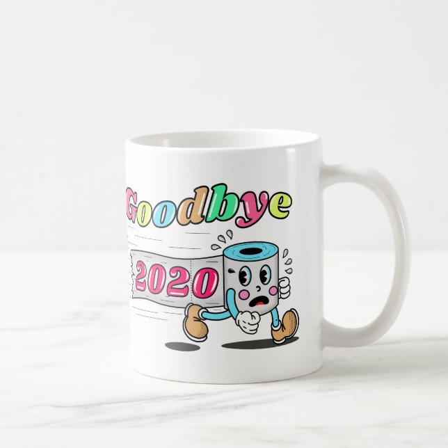 Adjö 2020 - Det är äntligen över Kaffemugg (Höger)