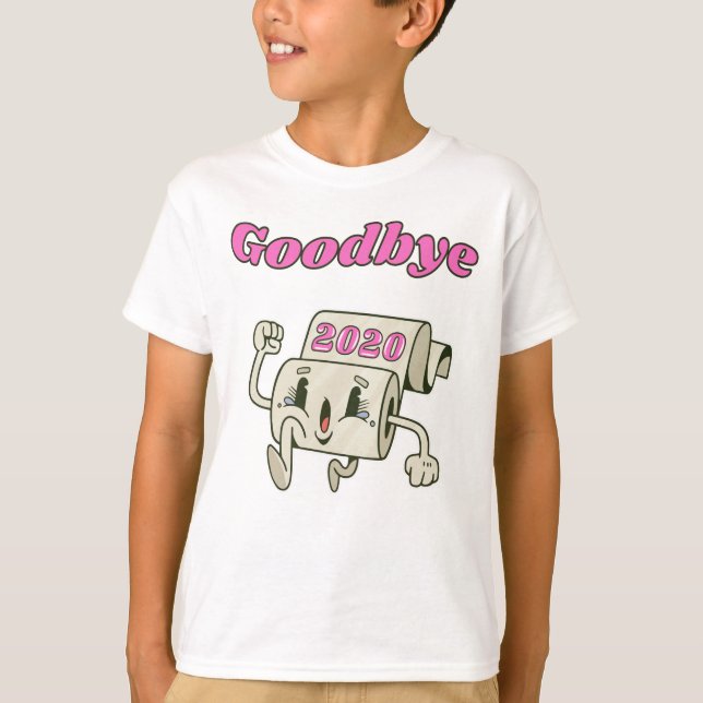 Adjö 2020 - Det är äntligen över T Shirt (Framsida)