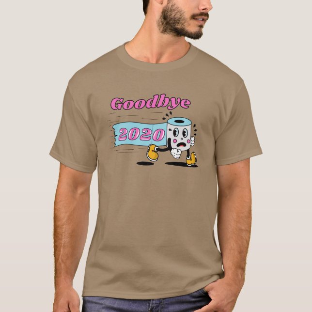 Adjö 2020 - Det är äntligen över T Shirt (Framsida)