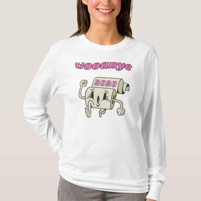 Adjö 2020 - Det är äntligen över T Shirt (Framsida)