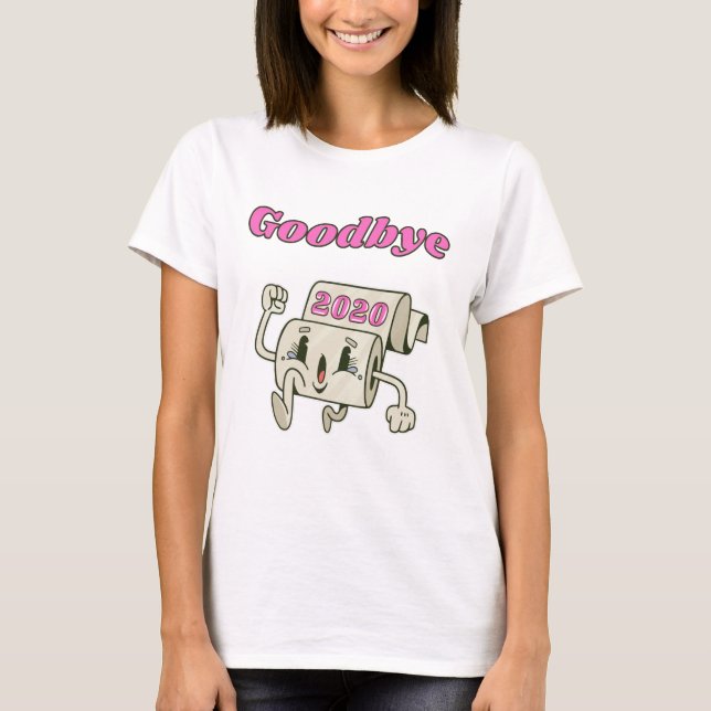 Adjö 2020 - Det är äntligen över T Shirt (Framsida)
