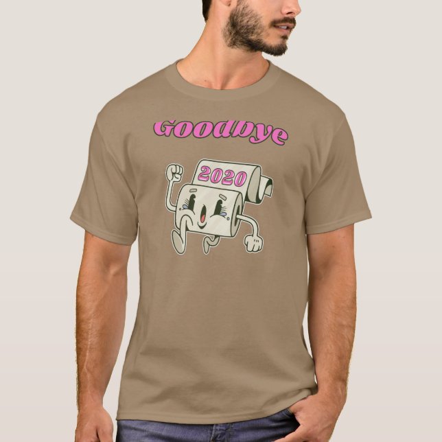 Adjö 2020 - Det är äntligen över T Shirt (Framsida)