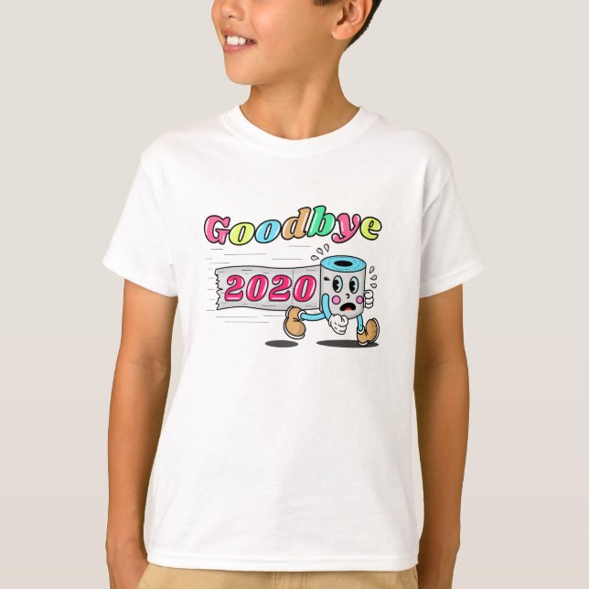 Adjö 2020 - Det är äntligen över T Shirt (Framsida)