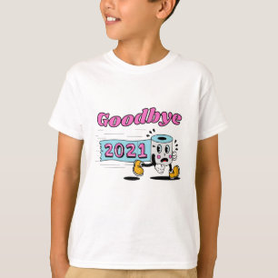 Adjö 2021 Toilet papper roll T Shirt