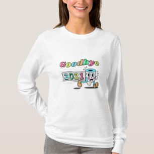 Adjö 2021 Toilet papper roll T Shirt
