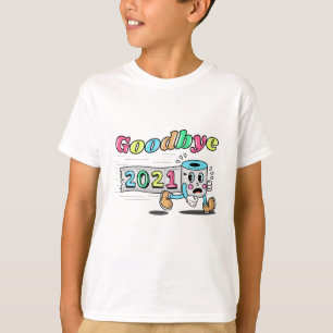Adjö 2021 Toilet papper roll T Shirt
