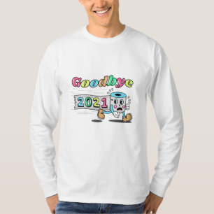 Adjö 2021 Toilet papper roll T Shirt
