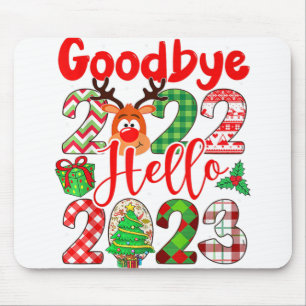 Adjö 2022 Hej 2023 Julleopard Musmatta