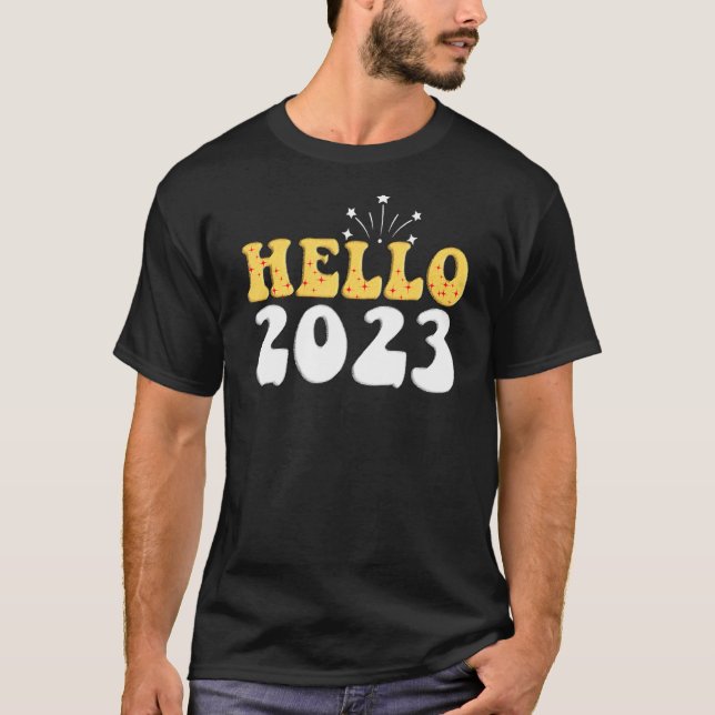 Adjö 2022 Hej 2023 T Shirt (Framsida)