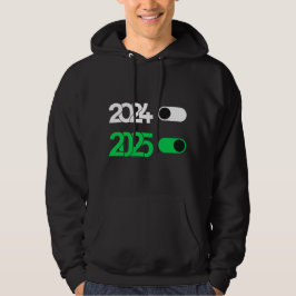 Adjö 2024 Hej 2025 Mode Activated Hoodie