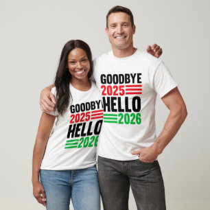 Adjö 2025 Hej 2026 - Firande av en ny stjärna T Shirt