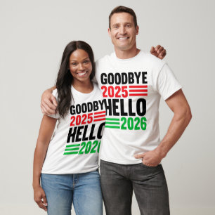 Adjö 2025 Hej 2026 - Firande av en ny stjärna T Shirt