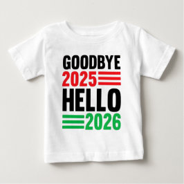 Adjö 2025, Hej 2026: Gott nytt år 2026 T Shirt