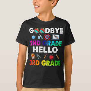 Adjö 2:a Klass Hej 3:e Klass - Lärare T Shirt