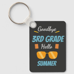 Adjö 3:e klass Hej sommar forskarskola Nyckelring