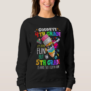Adjö 4:e Klass, dess BBE-Roligt 5:e Klass-Crayon t Shirt