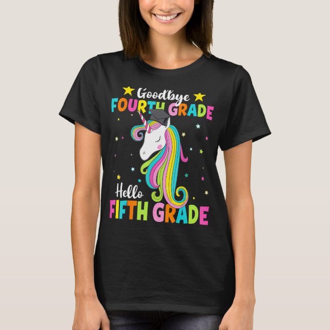 Adjö 4:e Klass Hej 5:e Klass-enmajs tillbaka till T Shirt (Framsida)