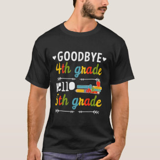 Adjö 4:e Klass Hej 5:e Klass Studenten T Shirt