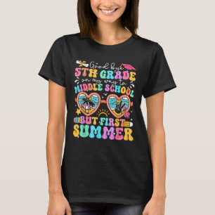 Adjö 5:e Klass Studenten till Mitten skolfirmor T Shirt