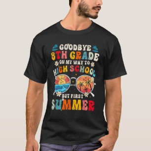 Adjö 8:e Klass Studenten till högskolans Hej T Shirt