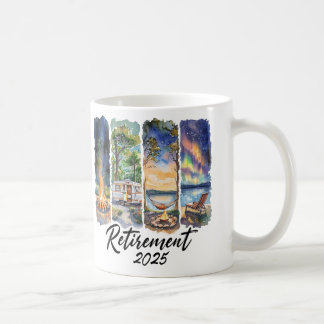 “Adjö 9 till 5, Hej 2025” Kaffemugg